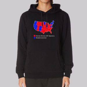 United States 2016 Election Map Sweatshirt