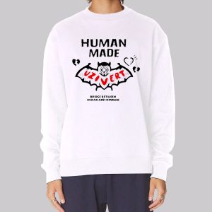 Uzivert Bridge Between Human Made Uzi Sweatshirt