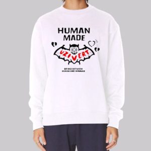 Uzivert Bridge Between Human Made Uzi Sweatshirt 4