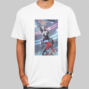Venom Dunking on Spider Man Poster Sweatshirt 3