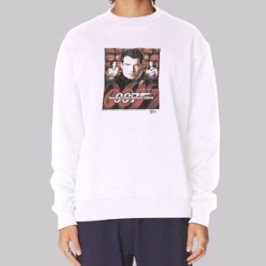 Vintage 007 Tomorrow James Bond Sweatshirt 4