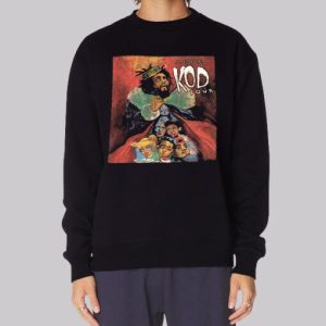 Vintage 2018 KOD J Cole Tour Sweatshirt 3 Vintage 2018 KOD J Cole Tour Sweatshirt 4