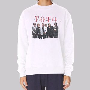 Vintage 80s Raglan Band Toto Sweatshirt