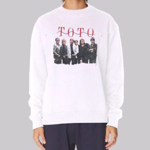 Vintage 80s Raglan Band Toto Sweatshirt 4