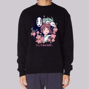Vintage 90s Anime Spirited Away Sweatshirt 3 Vintage 90s Anime Spirited Away Sweatshirt 4