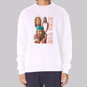 Vintage 90s Bootleg King Von Sweatshirt