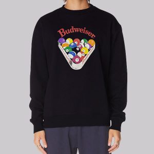 Vintage 90s Budweiser Pool Ball Sweatshirt Vintage 90s Budweiser Pool Ball Sweatshirt