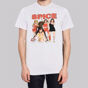 Vintage 90s Cartoon Spice Girls Sweatshirt 3