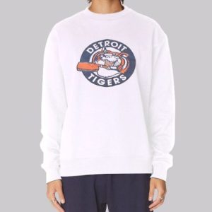 Vintage 90s Detroit Tigers Sweatshirt 4