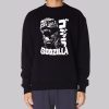 Vintage 90s Japanese Godzilla Sweatshirt