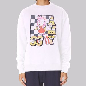 Vintage 90s Pink Sonic Hedgehog Sweatshirt