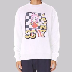 Vintage 90s Pink Sonic Hedgehog Sweatshirt 4