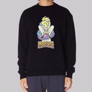 Vintage Alice in Wonderland Hookups Sweatshirt