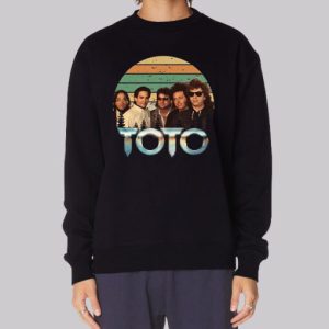 Vintage American Toto 80s Rock Sweatshirt 3 Vintage American Toto 80s Rock Sweatshirt 4