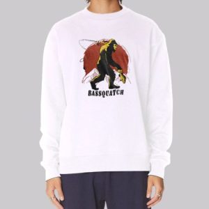 Vintage Bigfoot Bassquatch Sweatshirt 4