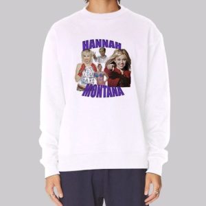 Vintage Bootleg Hannah Montana Sweatshirt 3 Vintage Bootleg Hannah Montana Sweatshirt 4