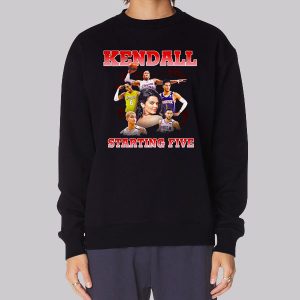 Vintage Bootleg Kendall Starting Five Sweatshirt