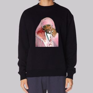 Vintage Cam Ron Pink Fur Hip Hop Sweatshirt