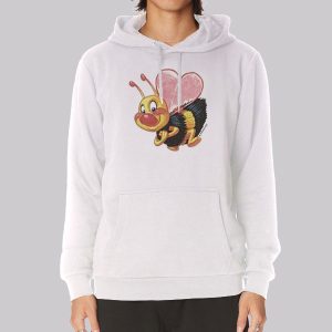 Vintage Cartoon Love Bee Sweatshirt