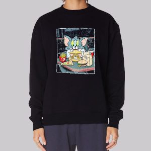 Vintage Cartoon Tom and Jerry Sweatshirt