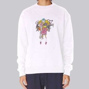 Vintage Cartoon Zombie Gorillaz Sweatshirt