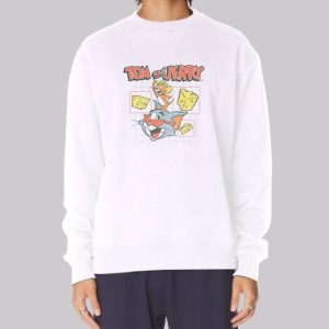 Vintage Cheese Tom and Jerry Sweatshirt 4