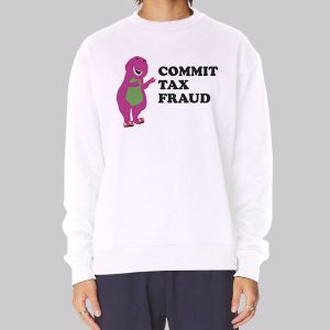 Vintage Commit Tax Fraud Sweatshirt