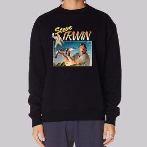 Vintage Crocodile Hunter Crikey TV Show Steve Irwin Sweatshirt 3 Vintage Crocodile Hunter Crikey TV Show Steve Irwin Sweatshirt 4