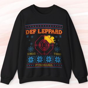 Vintage Def Leppard Pyromania X-Mas Sweatshirt