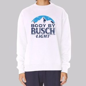 Vintage Distressed Busch Light Sweatshirt 4