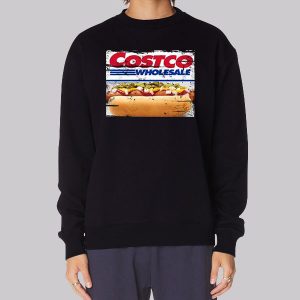 Vintage Fast Food Costco Hotdog Sweatshirt Vintage Fast Food Costco Hotdog Sweatshirt