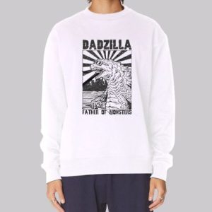 Vintage Father of Monster Dadzilla Sweatshirt 4