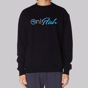 Vintage Fish Only Fish Sweatshirt Vintage Fish Only Fish Sweatshirt