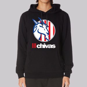 Vintage Flag Chivas Goat Logo T Shirt Sweatshirt