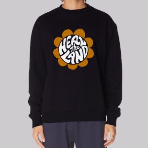 Vintage Flower Heal the Land Sweatshirt Vintage Flower Heal the Land Sweatshirt