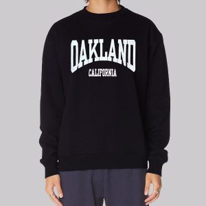 Vintage Font California Oakland Sweatshirt Vintage Font California Oakland Sweatshirt