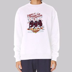 Vintage Funny Band California Raisins Sweatshirt