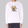Vintage Funny Cartoon Spongebob Sweatshirt
