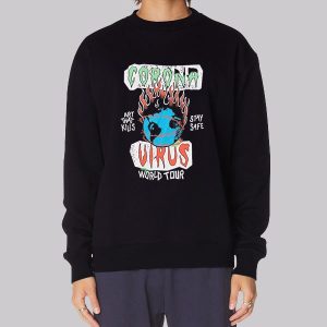 Vintage Gallery Dept Corona Virus Sweatshirt Vintage Gallery Dept Corona Virus Sweatshirt