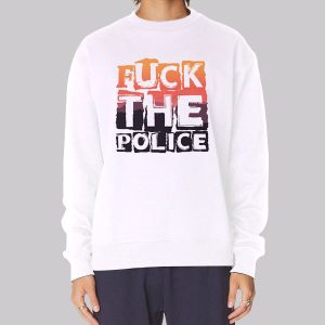 Vintage Graphic Fuck the Police Sweatshirt