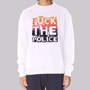 Vintage Graphic Fuck the Police Sweatshirt 4