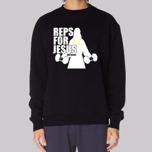 Vintage Gym Reps for Jesus Sweatshirt Vintage Gym Reps for Jesus Sweatshirt