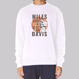 Vintage Jazz Music Miles Davis Sweatshirt 4
