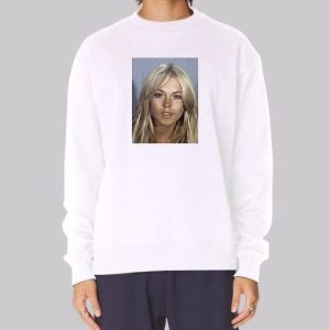 Vintage Lindsay Lohan Mugshot Sweatshirt 4