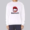 Vintage Lips Terre High on Life Sweatshirt