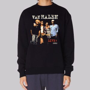 Vintage Live 1993 Van Halen Sweatshirt Vintage Live 1993 Van Halen Sweatshirt