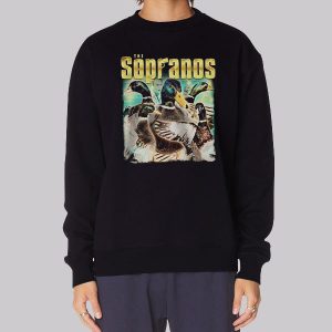 Vintage Movie the Sopranos Duck Sweatshirt Vintage Movie the Sopranos Duck Sweatshirt