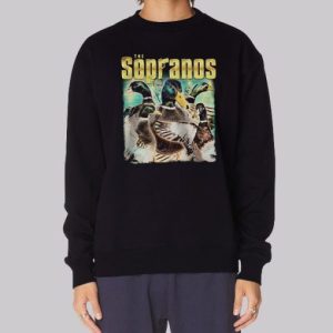 Vintage Movie the Sopranos Duck Sweatshirt 3 Vintage Movie the Sopranos Duck Sweatshirt 4