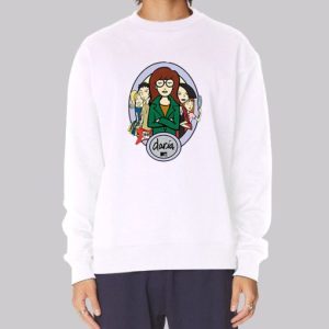 Vintage Mtv Cartoon Daria Sweatshirt 4