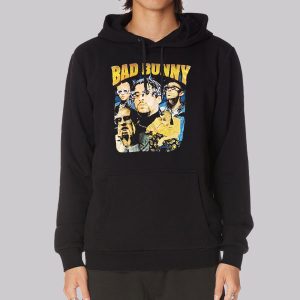 Vintage Portrait Bad Bunny Concert Sweatshirt